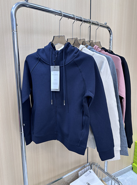 LU同款空气棉宽松卫衣休闲连帽上衣开衫外套长袖显瘦帽衫女