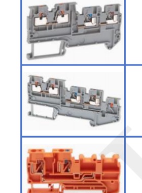 启动器传感器执行器电源端子排PTIO1.5/S/3 PTIO1.5/S/4-LED带灯