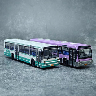 车影拾光1:64丹东黄海DD6121HS公交合金巴士仿真城市客车模型摆件
