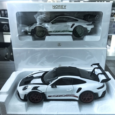 NOREV诺威尔1:18保时捷911 GT3RS仿真合金汽车模型收藏原厂车摆件