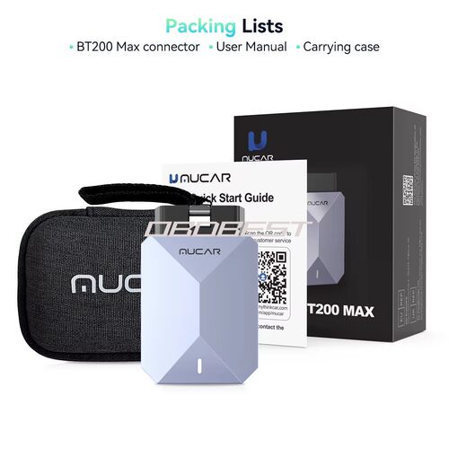 跨境MUCAR BT200 MAX Automotive Diagnostic Tools Obd2 BT/WIFI