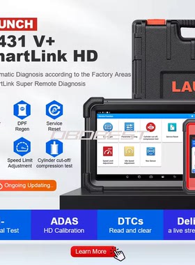 LAUNCH X431 V+ SmartLink HD 24V Heavy Duty Truck Scan Tool..