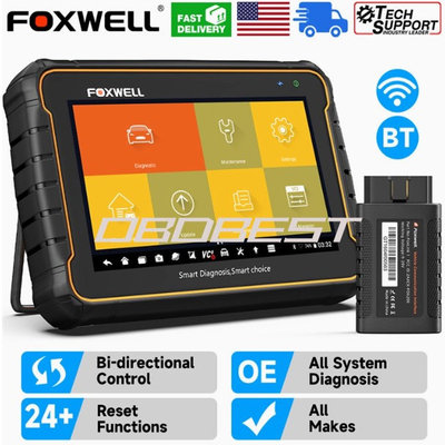 FOXWELL GT60 汽车全系统诊断仪 OBDII扫描工具 24个常见复位功能