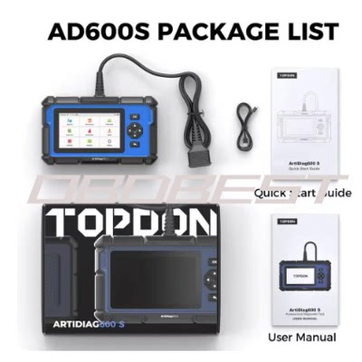 跨境 TOPDON Artidiag 600S AD600S 4 System Diagnostic Scanner