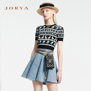 JORYA/卓雅2021夏季专柜针织衫N12E6501-2680