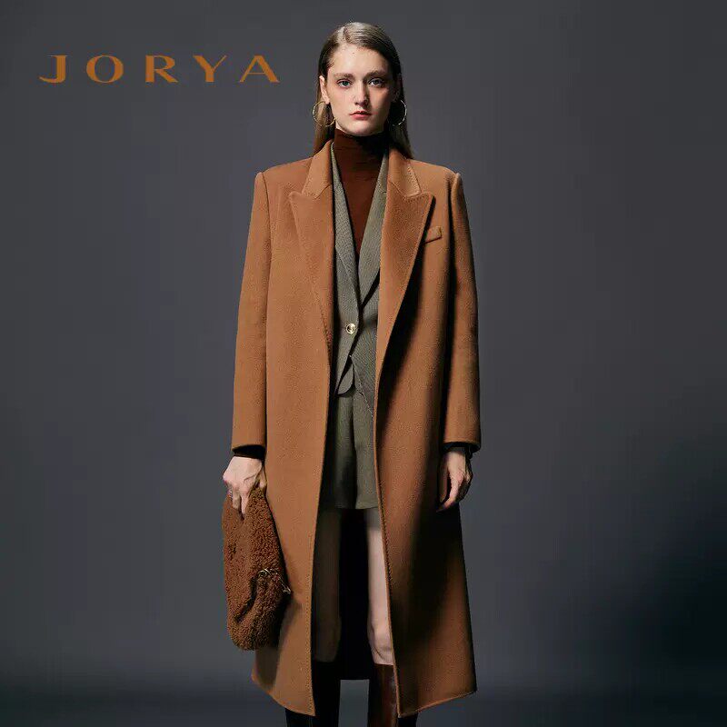 JORYA/卓雅 女大衣毛呢外套2022秋季专柜正品O141502C-15880