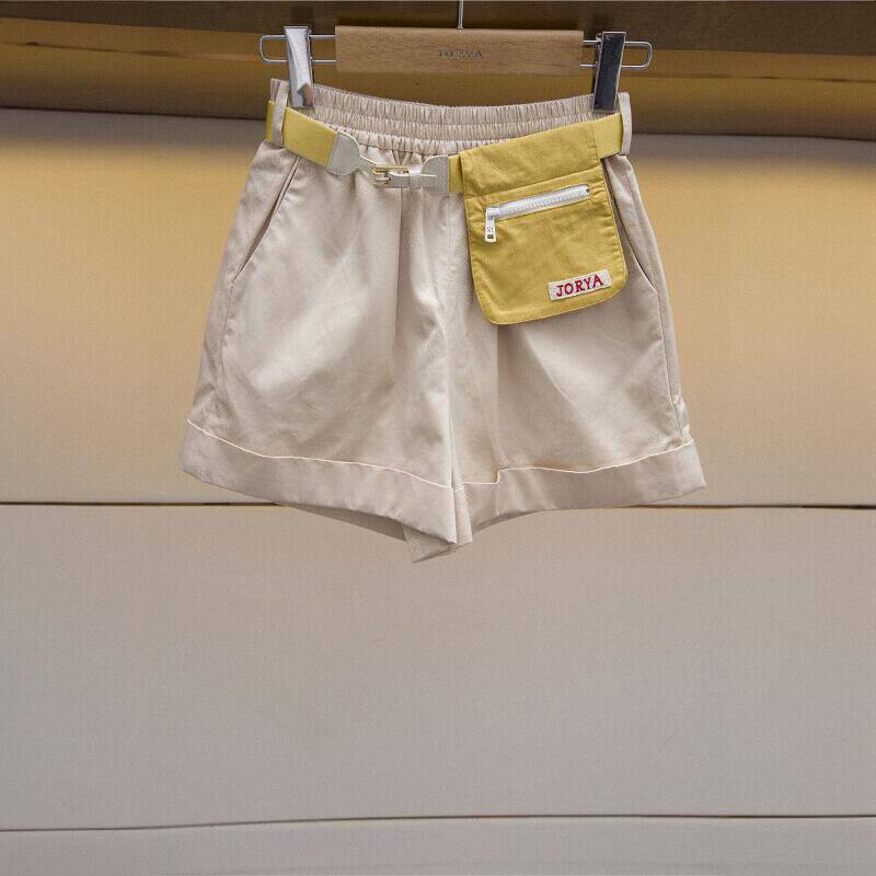 JORYA/卓雅20夏季新品纯色休直筒短裤专柜正品M1204502-2680