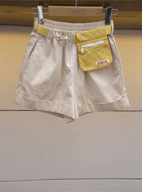 JORYA/卓雅20夏季新品纯色休直筒短裤专柜正品M1204502-2680