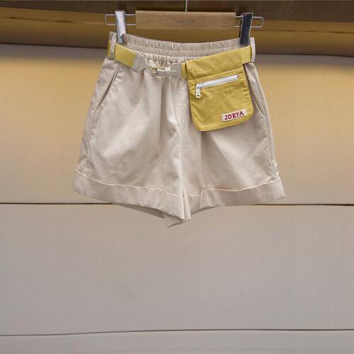 JORYA/卓雅20夏季新品纯色休直筒短裤专柜正品M1204502-2680