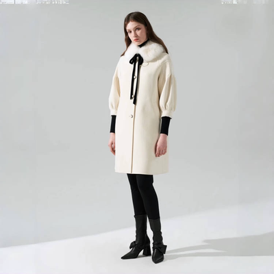 CAROLINE卡洛琳外套2021冬季专柜正品女大衣N660202C-6980