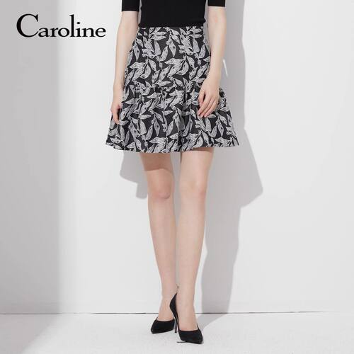CAROLINE/卡洛琳 半身裙子A字短裙2022春季专柜正品O603302C-1780