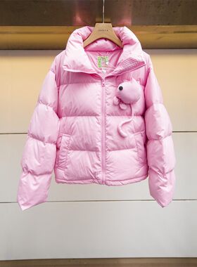 卓雅/周末 时尚羽绒服外套2022冬季EJWCDF39-3580