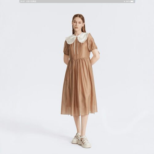 AIVEI/艾薇连衣裙2023夏季专柜正品P723302A吊牌价2380