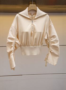 JORYA/卓雅2020春季专柜收腰卫衣针织上衣M1004101-3280