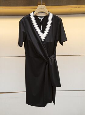 ANMANI恩曼琳2021夏季专柜正品针织洋装N32A0202-2980