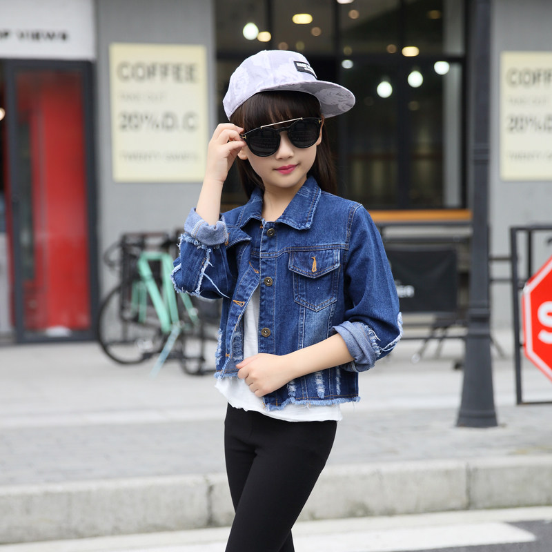 Veste pour fille en toile - Ref 2158505 Image 3