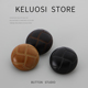KELUOSI 高档纽扣皮衣扣大衣扣风衣扣子外套西装 扣西服百搭毛衣扣