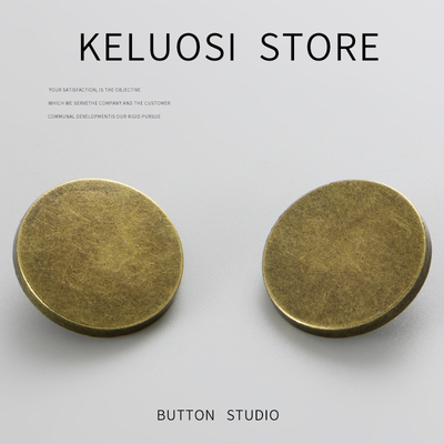 柯洛斯大衣风衣纽扣扣子