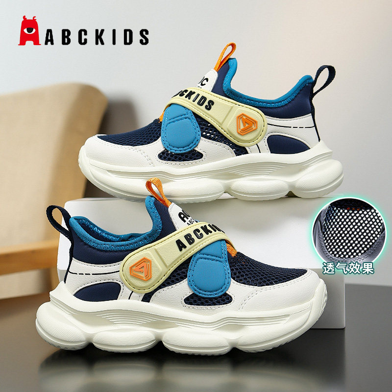 Abckids童鞋男童一脚蹬运动鞋图片