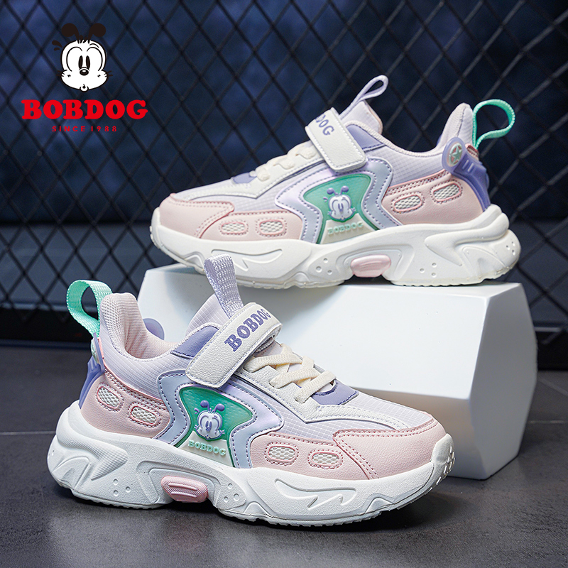 巴布豆防水休闲儿童运动鞋