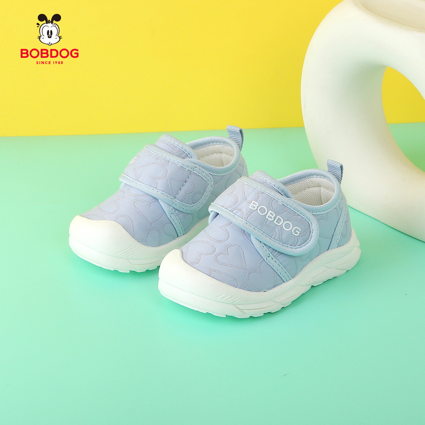 巴布豆童鞋男童学步鞋2026春秋新款婴幼儿机能鞋防滑宝宝软底鞋子