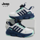 JEEP吉普童鞋 网面透气儿童轻便跑步鞋 男童旋转扣运动鞋 2026春秋款