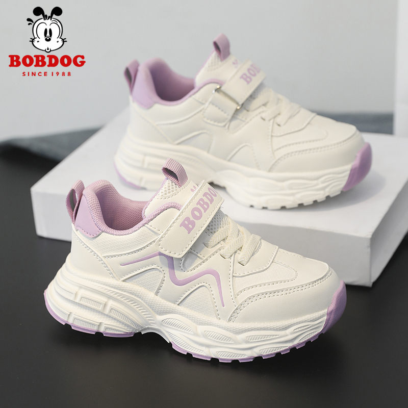 巴布豆童鞋女童运动鞋