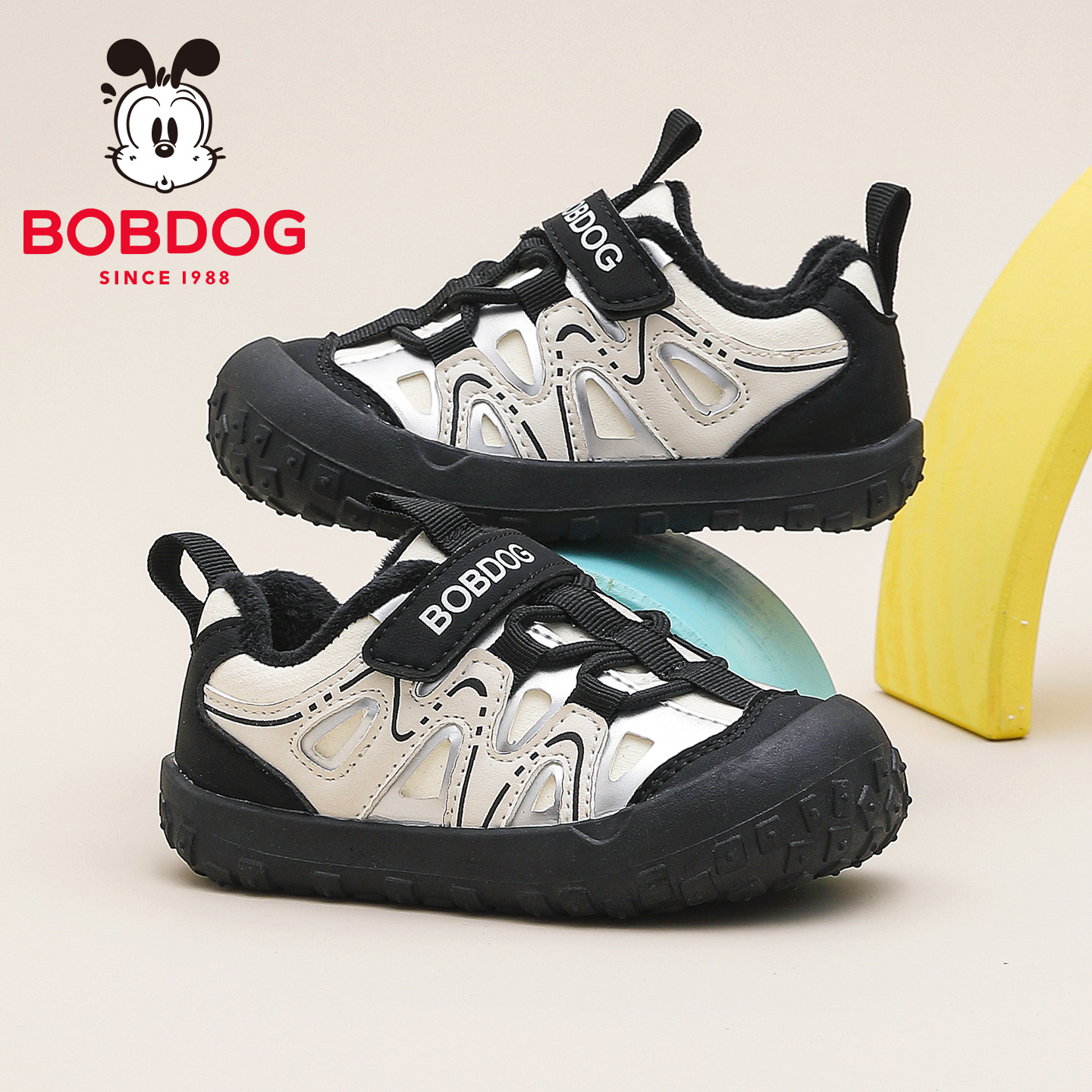 巴布豆童鞋男童学步鞋2025冬季