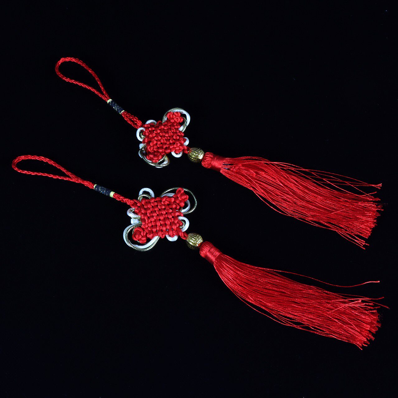 捆绑滋补鱼胶装饰红色中国结喜事婚庆春节装饰品挂物中国结红丝带