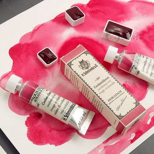 限定337新色胭脂红分装 水彩颜料 复古套装 史明克大师级2024新品