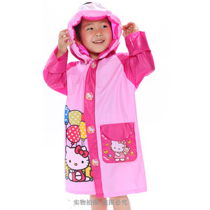儿童雨衣幼儿园学生男女宝宝雨衣加厚小孩雨披防水防雨具2/6/8岁