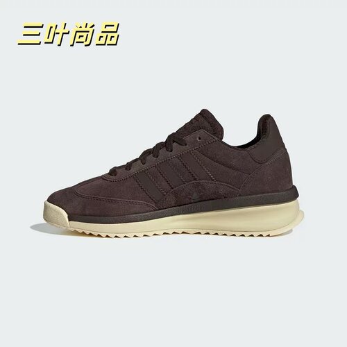 三叶草T头鞋秋冬男女跑鞋运动鞋