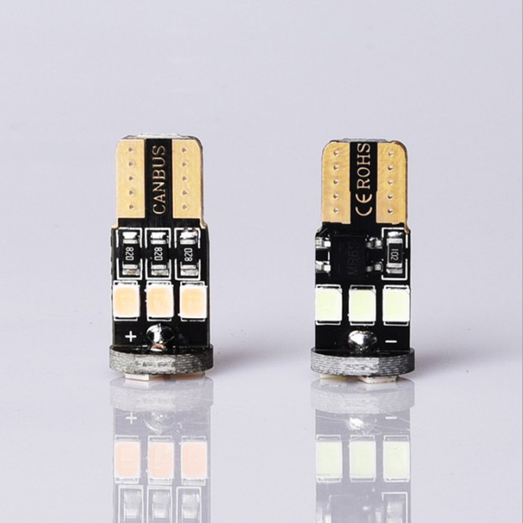 자동차 폭 조명 T10 작은 조명 플러그인 슈퍼 밝은 LED 독서 등 번호판 높은 브레이크 라이트 수정 범용 W5W