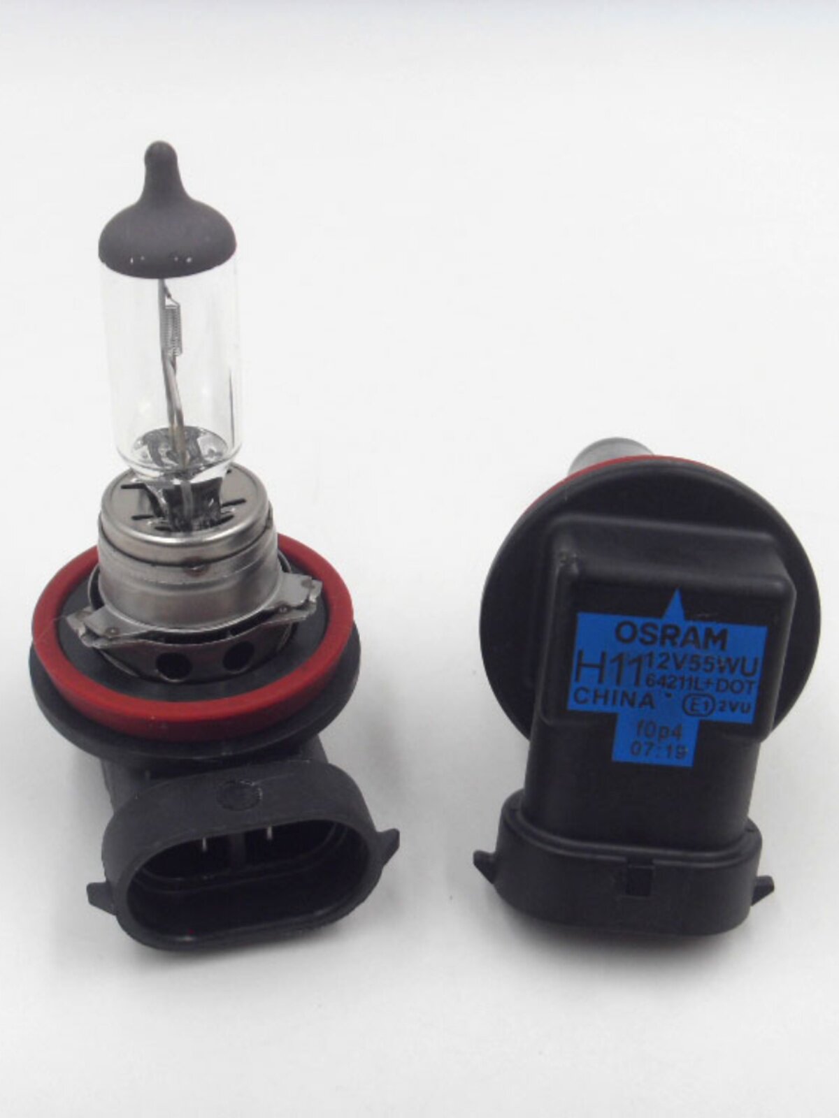 필립스 오스람 자동차 전구 H11 12362|64211 12V 55W 헤드라이트 로우빔 안개등 전구