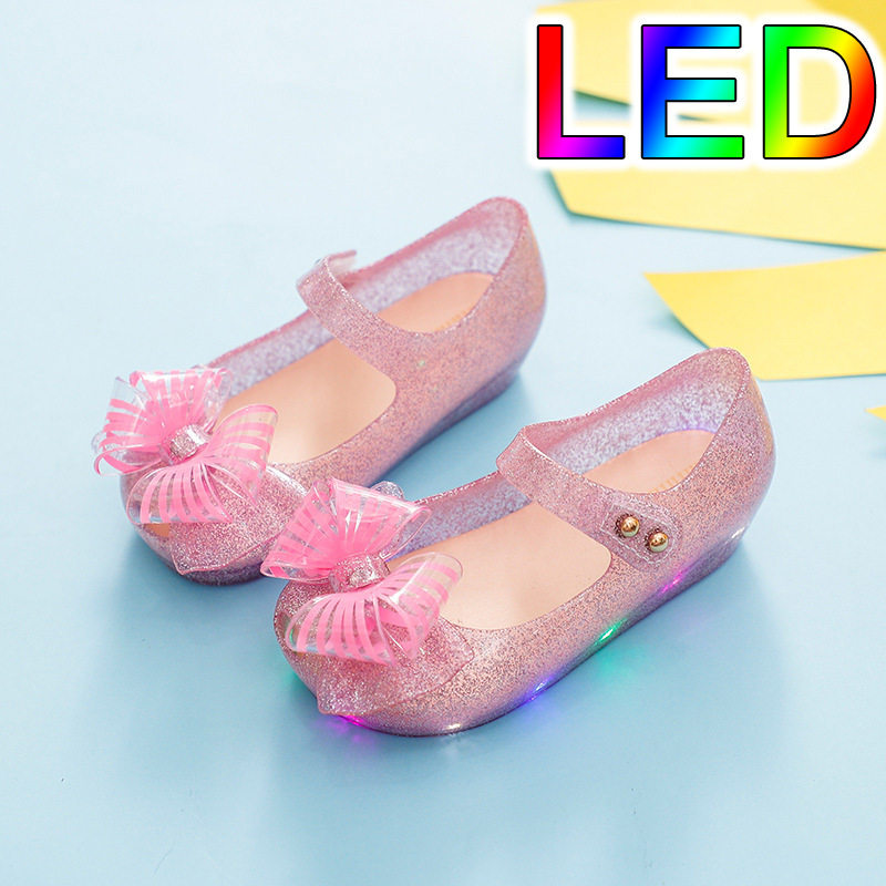 儿童鞋彩虹拖鞋男女儿童公主鞋夏季室外LED闪灯带灯果冻凉拖鞋在类目 童鞋/婴儿鞋/亲子鞋, 凉鞋中 - 来自Buy2taobao.com提供专业的淘宝代购服务