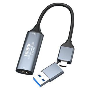 USB3.0高清视频采集卡电脑手机游戏直播卡 MS2109 4KHDMI转TYPE