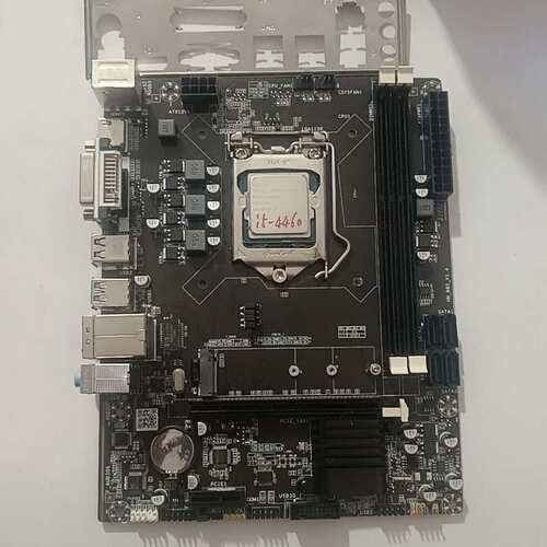 议价B85主板+I5-4460套装可维修