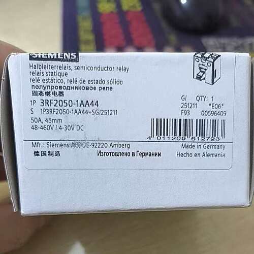 议价3RF2050-1AA44固态继电器可维修