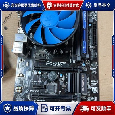 议价GA-Z97主板加CPU E31231v3可维修