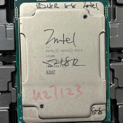 议价 5218R CPU，成色很好，可维修