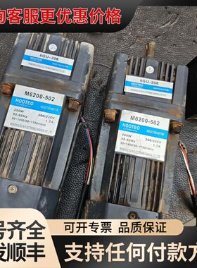 议价HOOTEO减速电机 M6200-502，200W，220V可维修