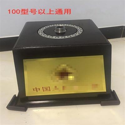 军迷退役模型炮壳弹工艺品摆饰57高100坦木质旋转底座家居镇宅