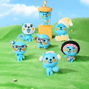 正版X11酷儿好Qoo的一天毛绒盲盒玩偶公仔包包挂件女生生日礼物