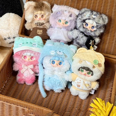 现货yooki氧氧小熊冬眠计划盲盒