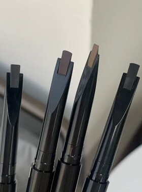扁头砍刀眉笔免削刀锋立体眉笔防水不脱妆持久根根分明野生眉毛