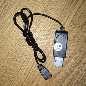 司马X5HW X21 X5UW  X15 X5A-1四轴飞行器遥控飞机配件USB充电线