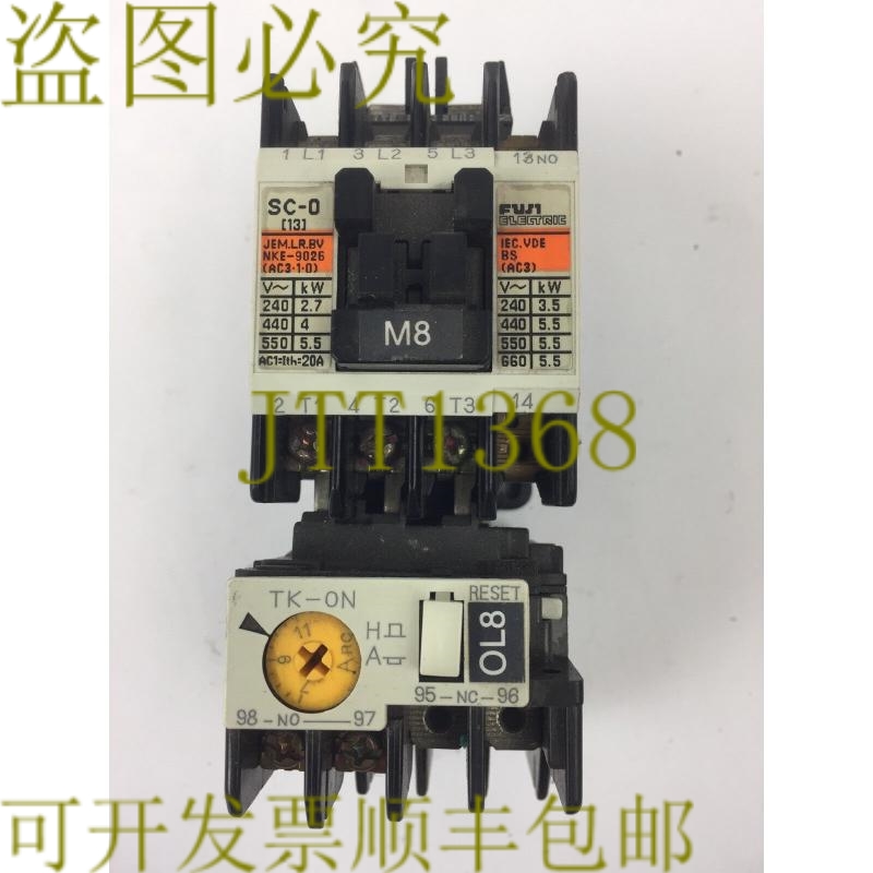 原装供应富士电机 4NC0F0 型 SC-0 接触器 4NK0AS 型 TK-0N 过载