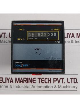 原装供应CONZERV DM 5240 能量表 CT 400/5 A CL 1 FS 287.51 KWH