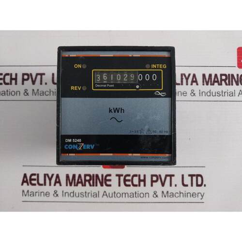 原装供应CONZERV DM 5240 能量表 CT 400/5 A CL 1 FS 287.51 KWH