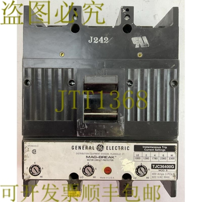 原装供应TJC36400G MOD 5 磁断电机电路保护器 400AMP 600VAC 3
